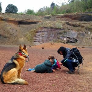 Tierras volcánicas y descubiertas durante la escapada en autocaravana a la Garrotxa