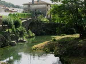 El río Brugent de Sant Feliu de Pallerols