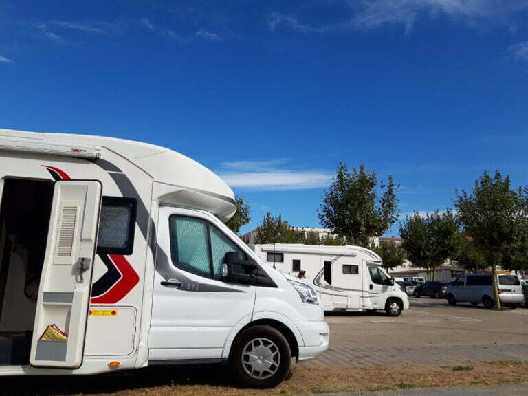 Port de la Selva aparcamento autocaravanas