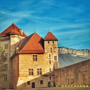 Castelo de Annecy na frança