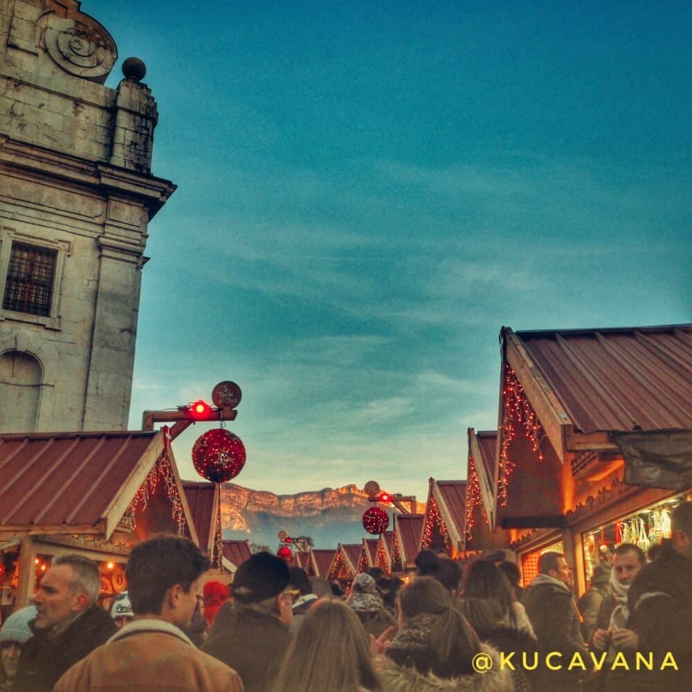 Annecy avec son marché de Noël