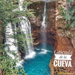 Cascada de la Cueva en la Valle de Ordesa. Ruta Pirineos Huesca