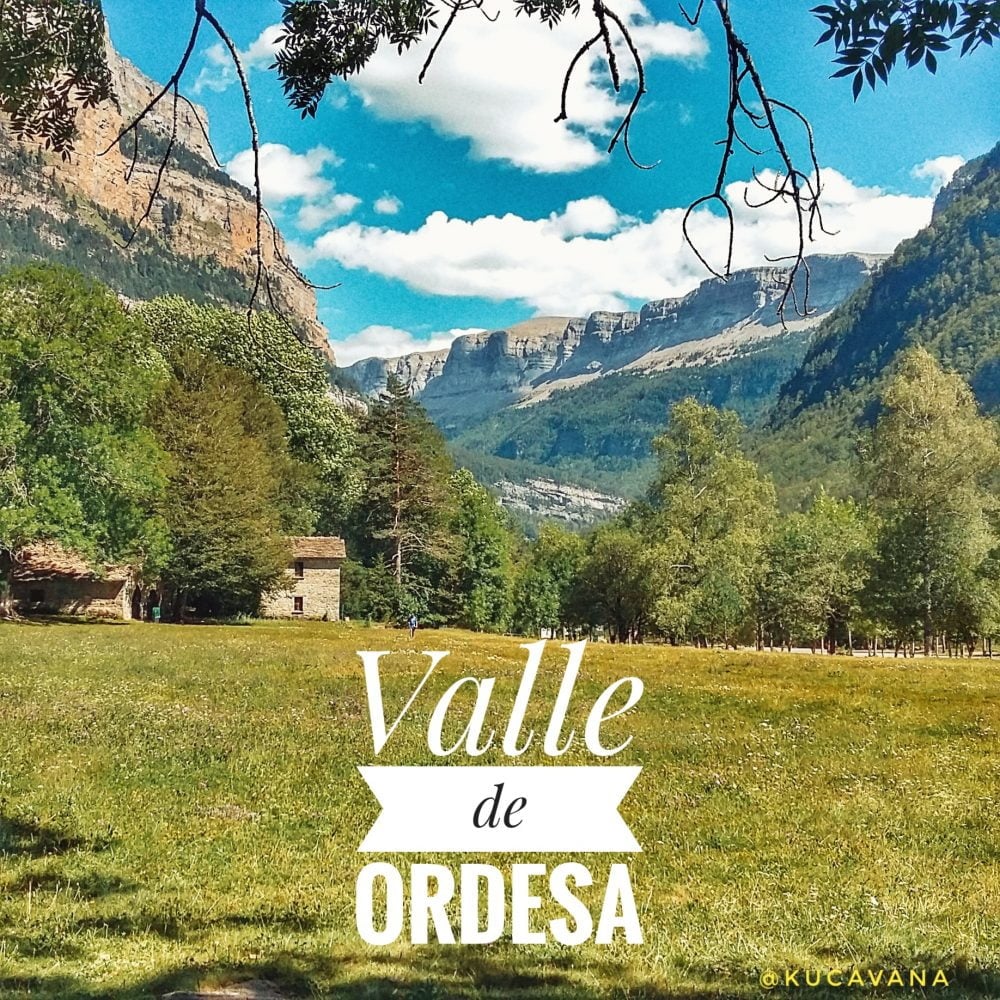 Ordesa Valley de motorhome. Itinerário Huesca Pirineus