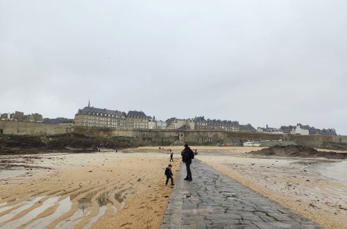 Saint Malo aus der Ferne