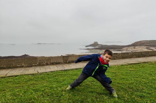 Saint-Malo, jardín en los muros