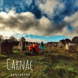 Carnac Frankreich, Menhire und Dolmen