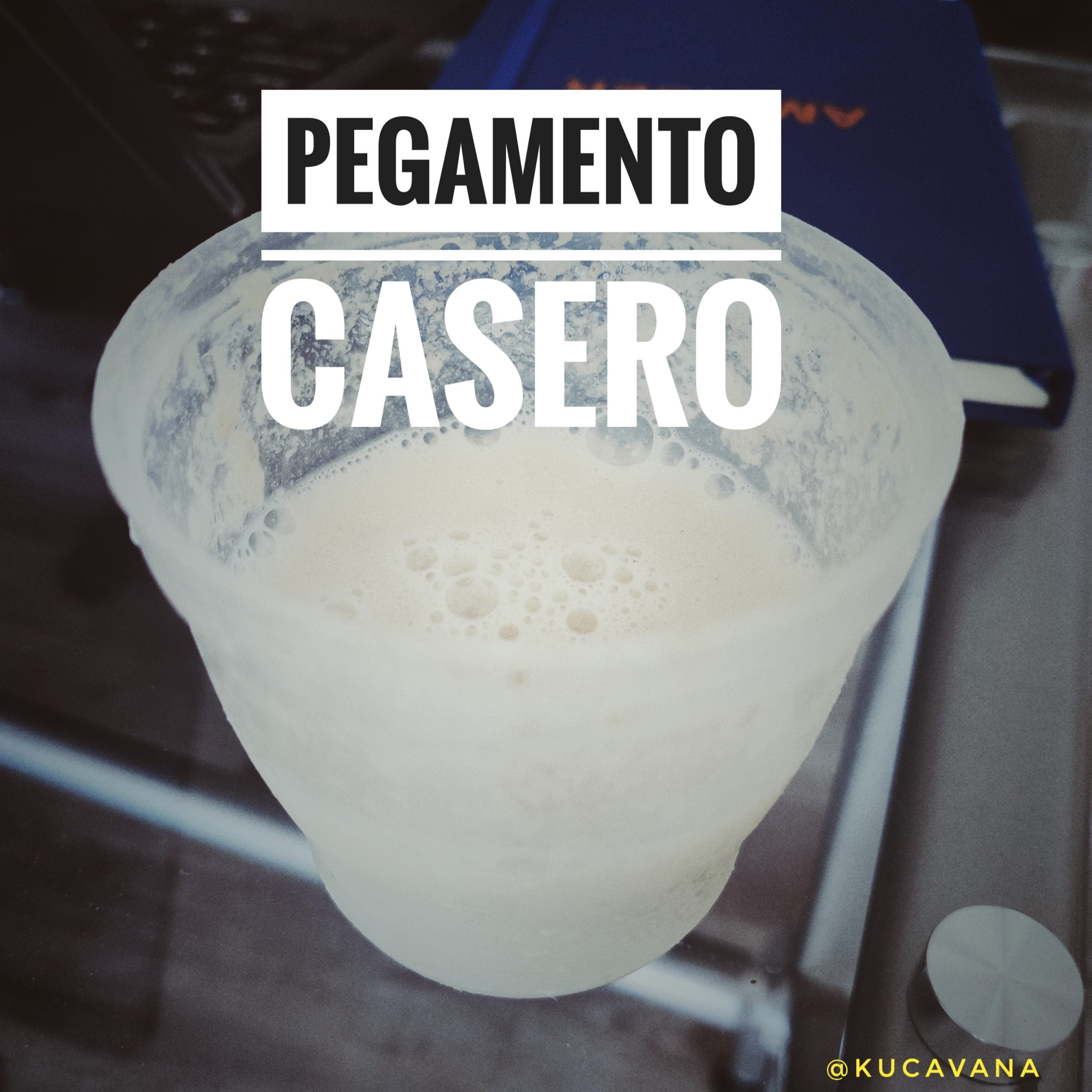 ⭐ Como hacer un pegamento casero paso a paso tipo cola blanca ⭐