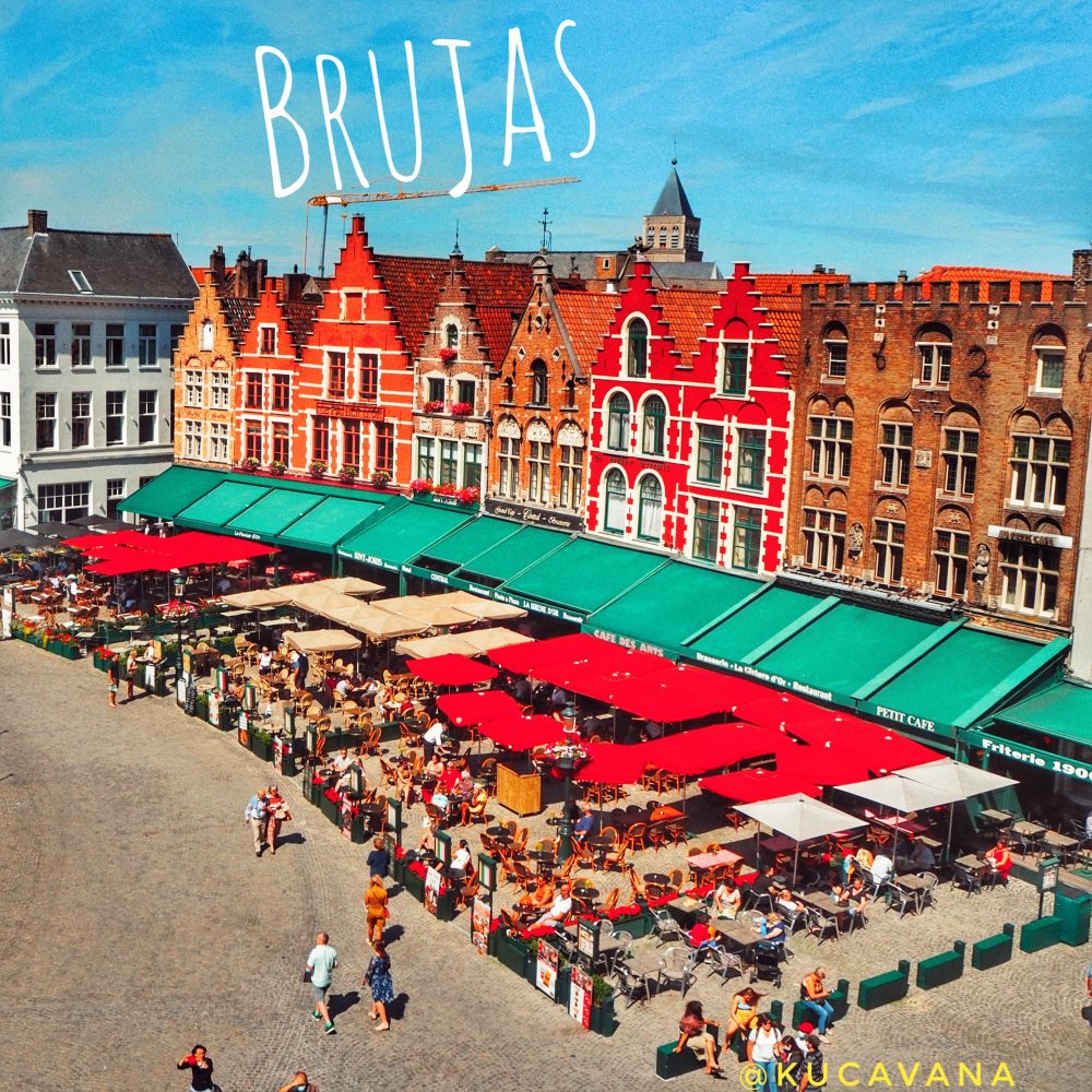 Città di Bruges. Streghe cosa vedere in un giorno
