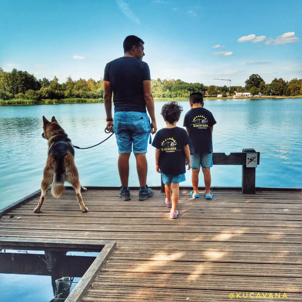 Lago Rotselaar Belgio vicino a Leuven