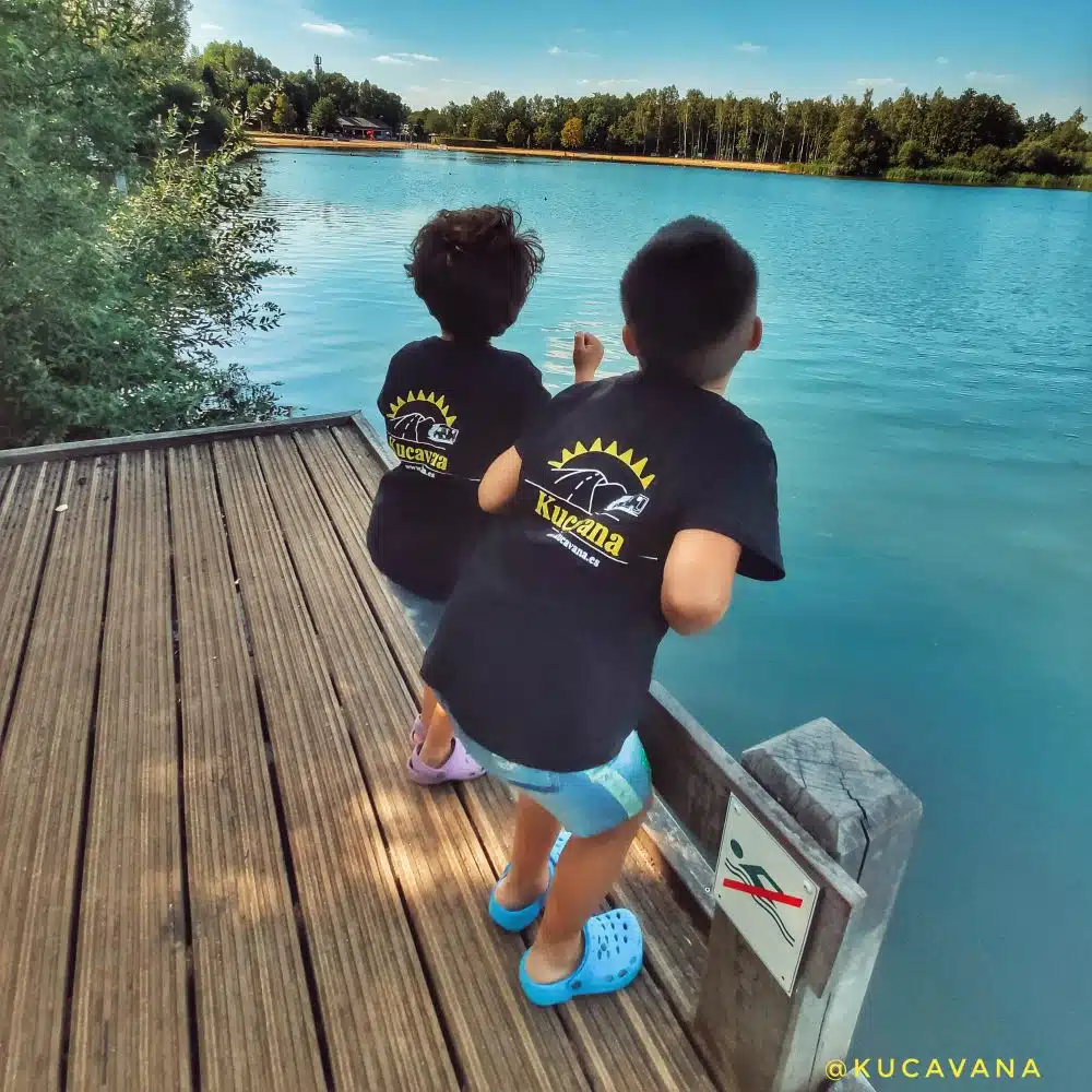 Lago Rotselaar Bélgica perto de Leuven