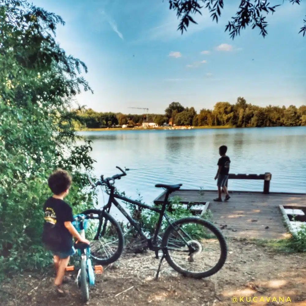 Lago Rotselaar Belgio vicino a Leuven