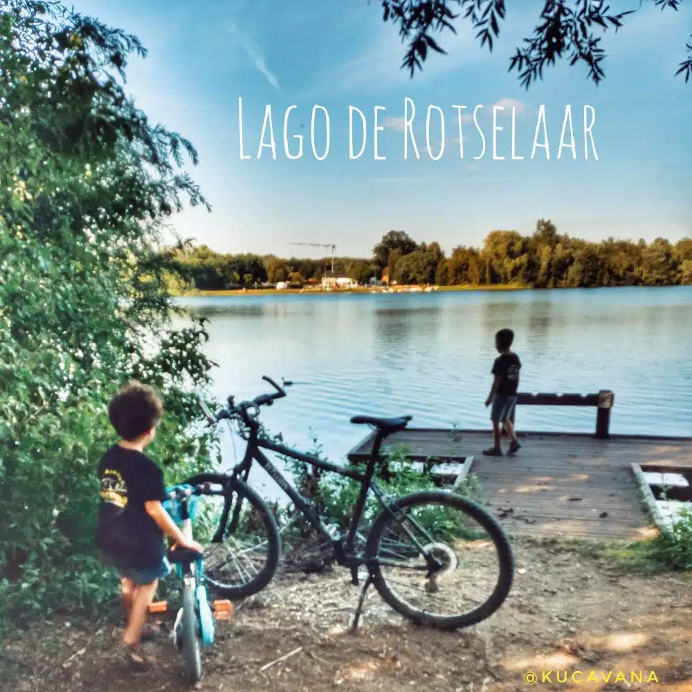 Lago Rotselaar Belgio vicino a Leuven