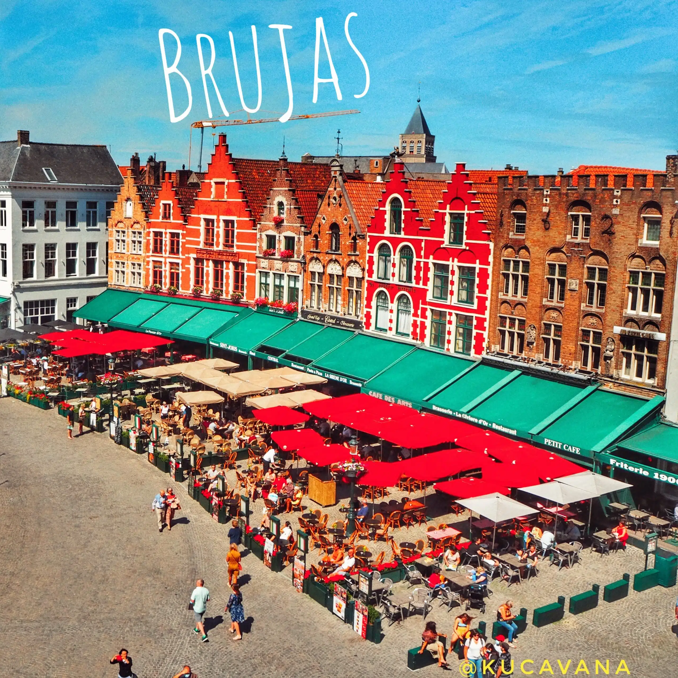 Belgio Bruges Mark Square