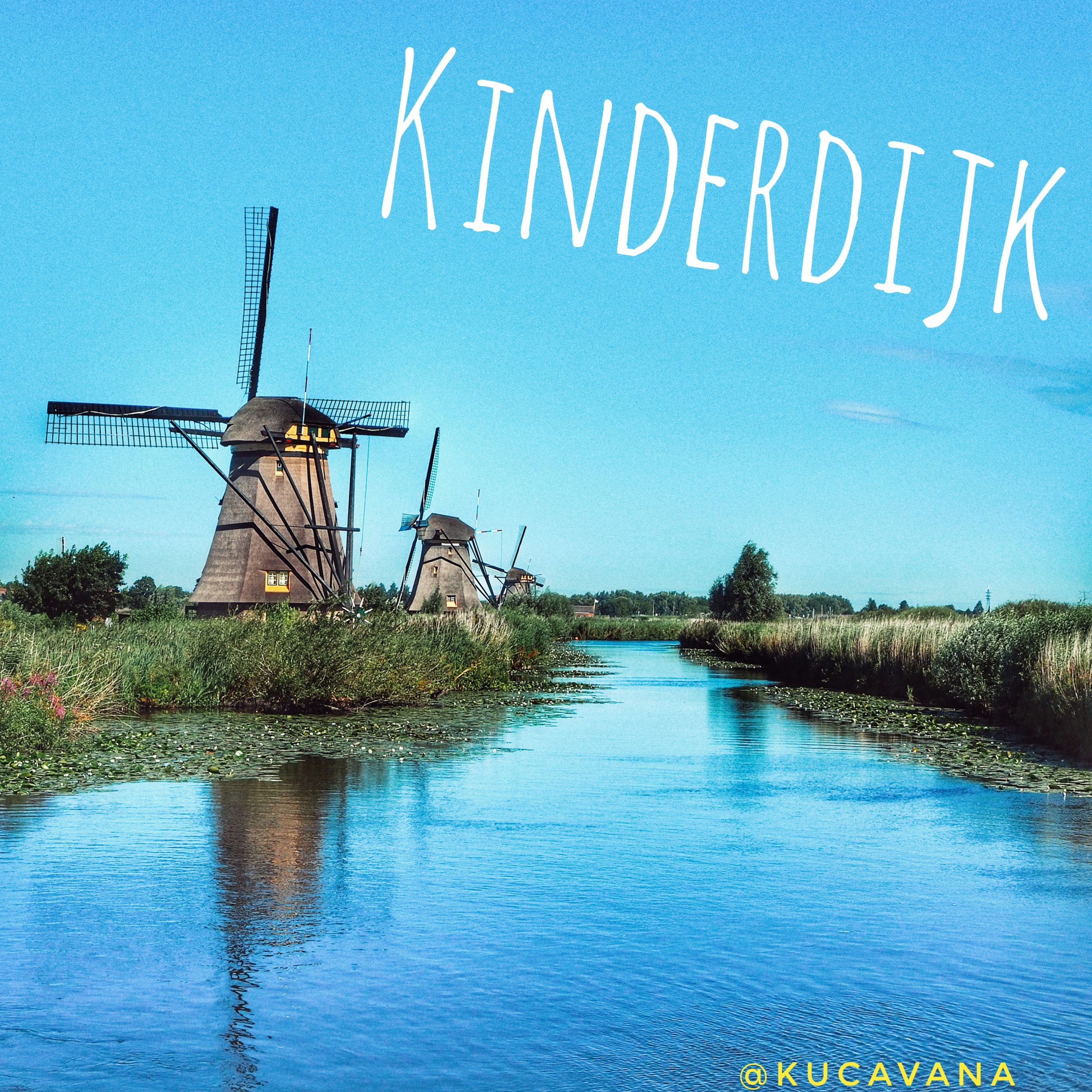 En este momento estás viendo Kinderdijk: El mejor y más bonito lugar para ver los molinos de viento con más história de Holanda