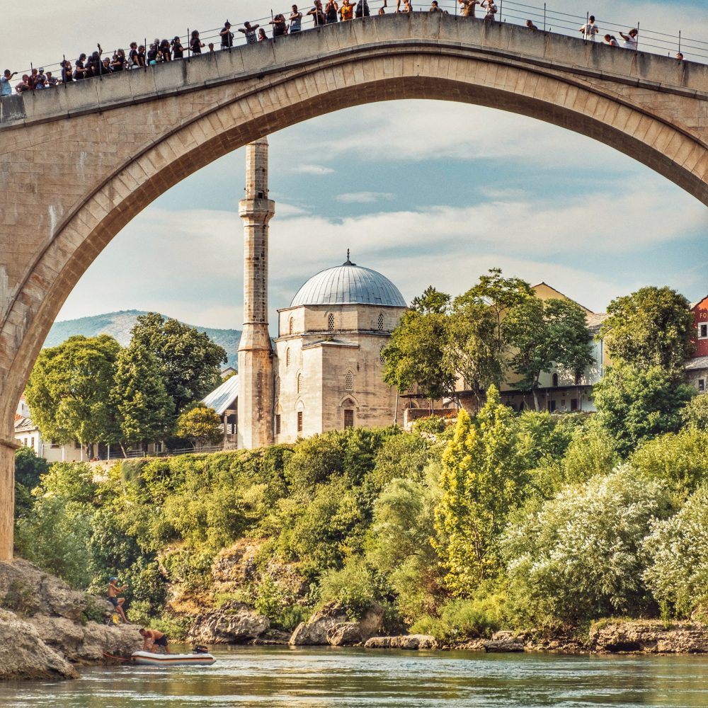 Mostar en la ruta por los Balcanes en autocaravana