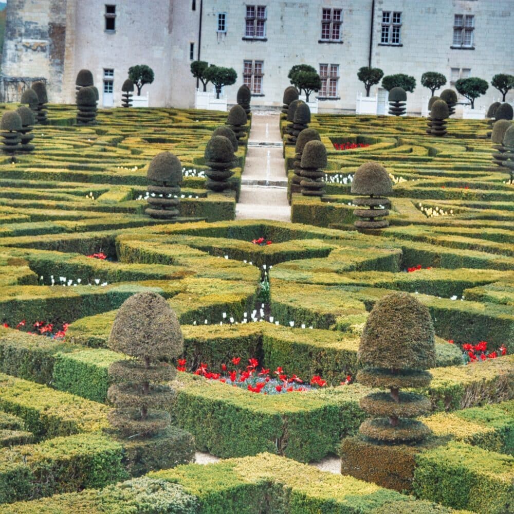 The castles of the Loire: Château de Villandry