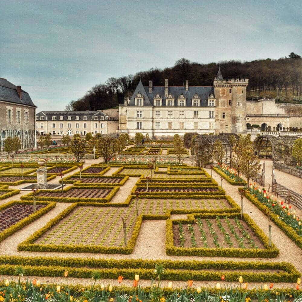 Os castelos do Loire: Château de Villandry