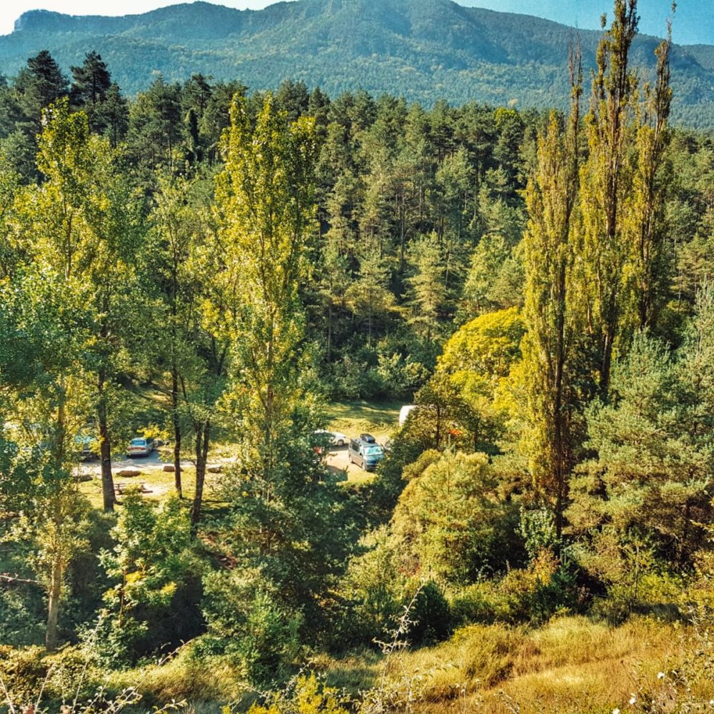 Ruta dels empedrats de Bagà mit dem Wohnmobil