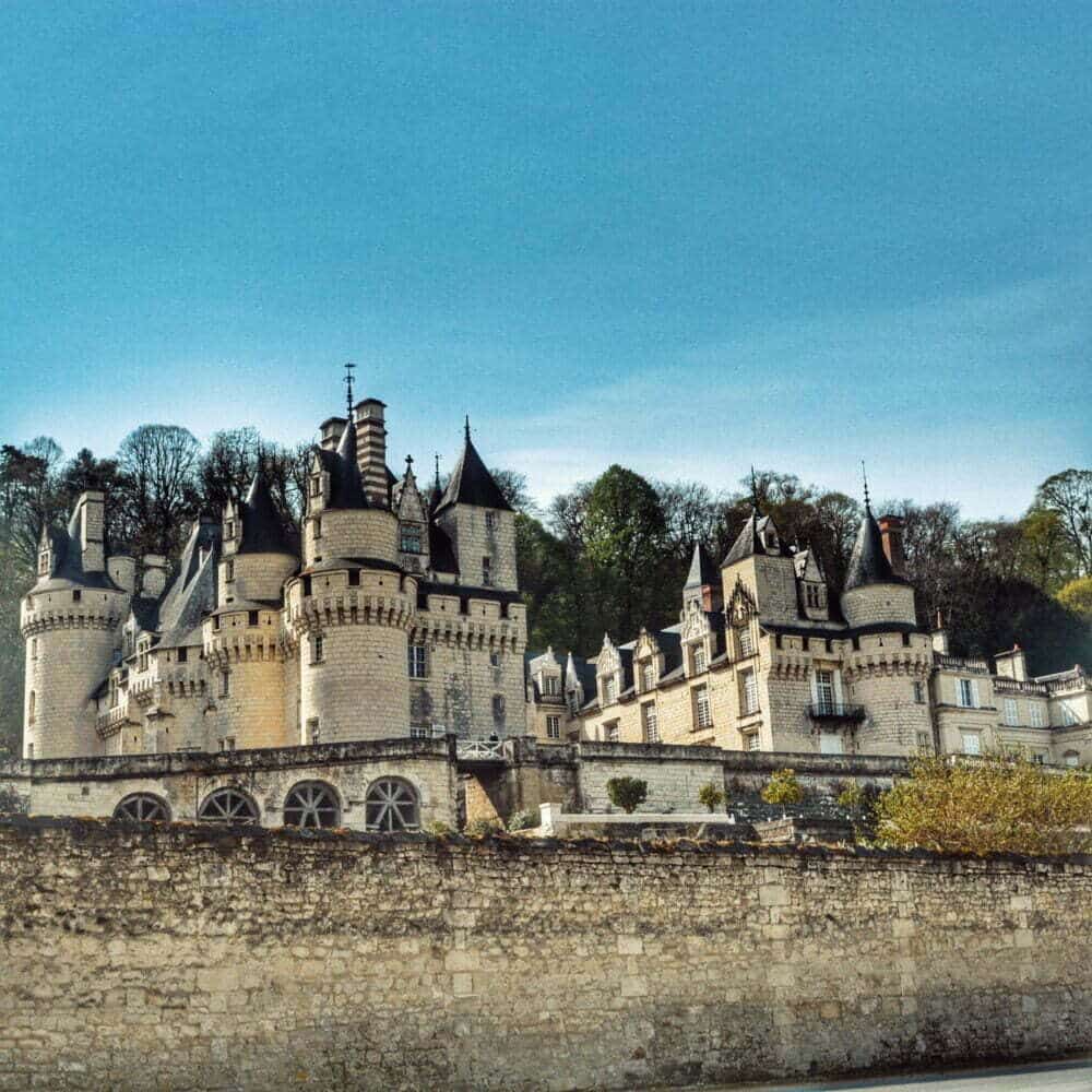 Castello di Ussé un essenziale dei castelli della Loira con i bambini. Il castello della Bella Addormentata