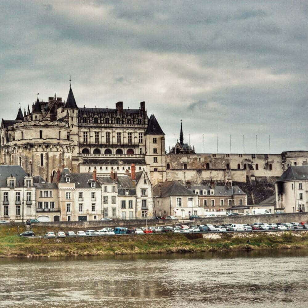 Francia castillos del Loira aquí el castillo de Amboise