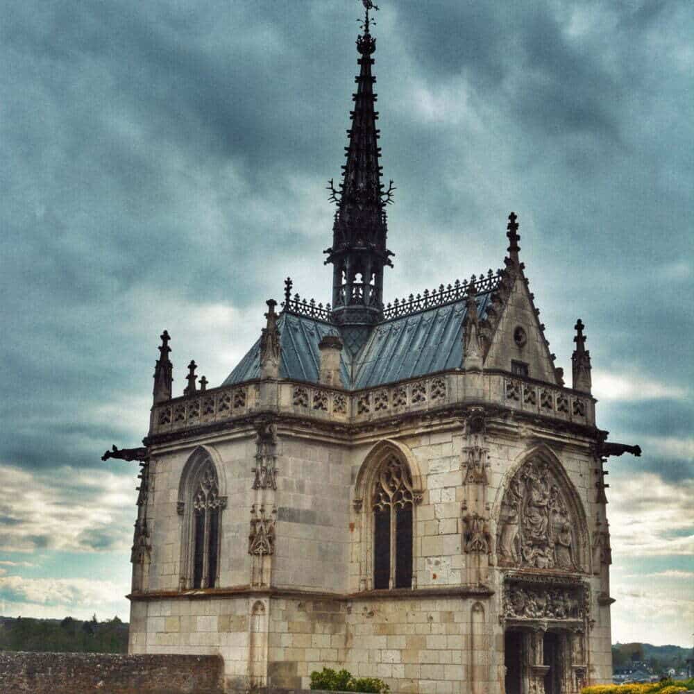 France castles of the Loire here the castle of Amboise