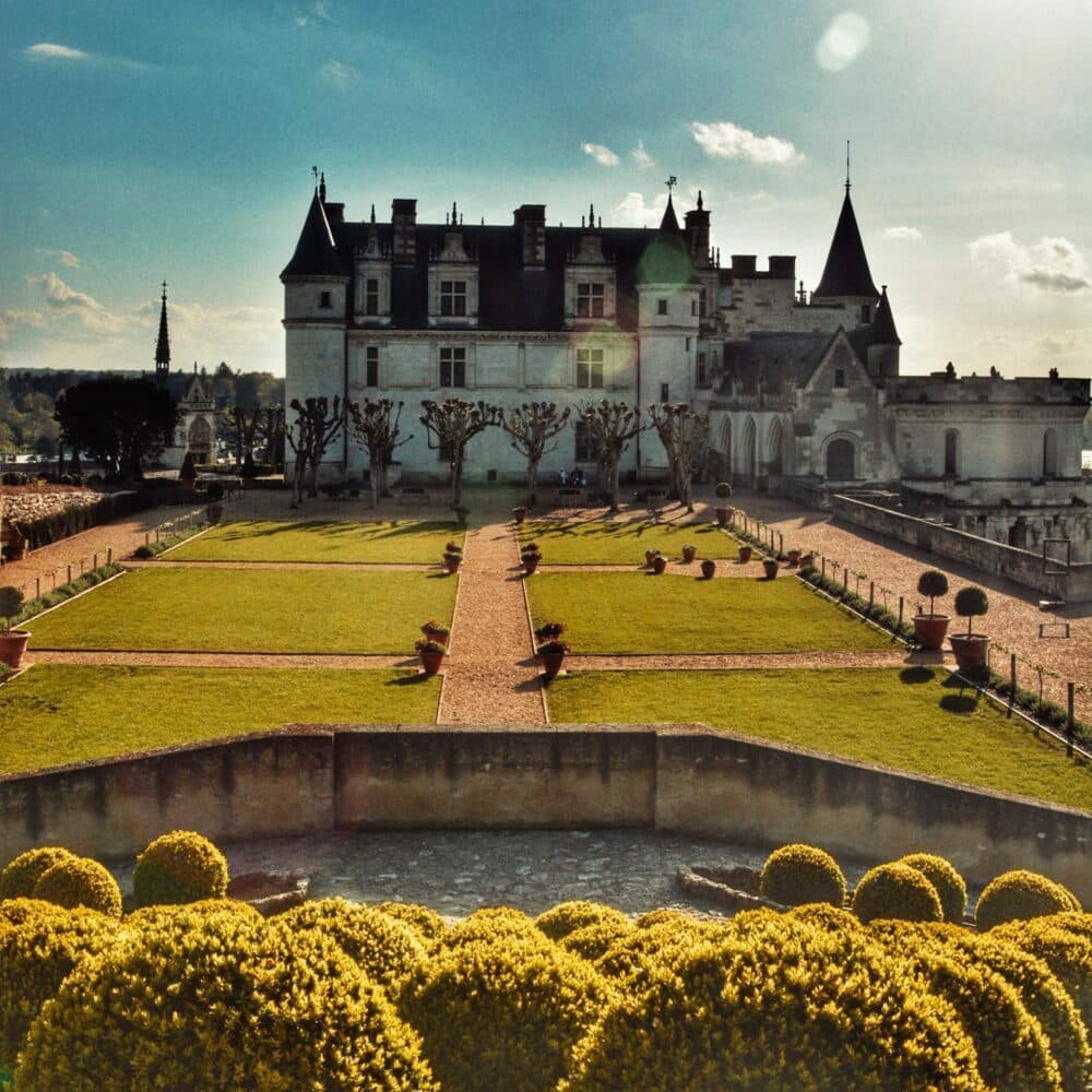 France castles of the Loire here the castle of Amboise