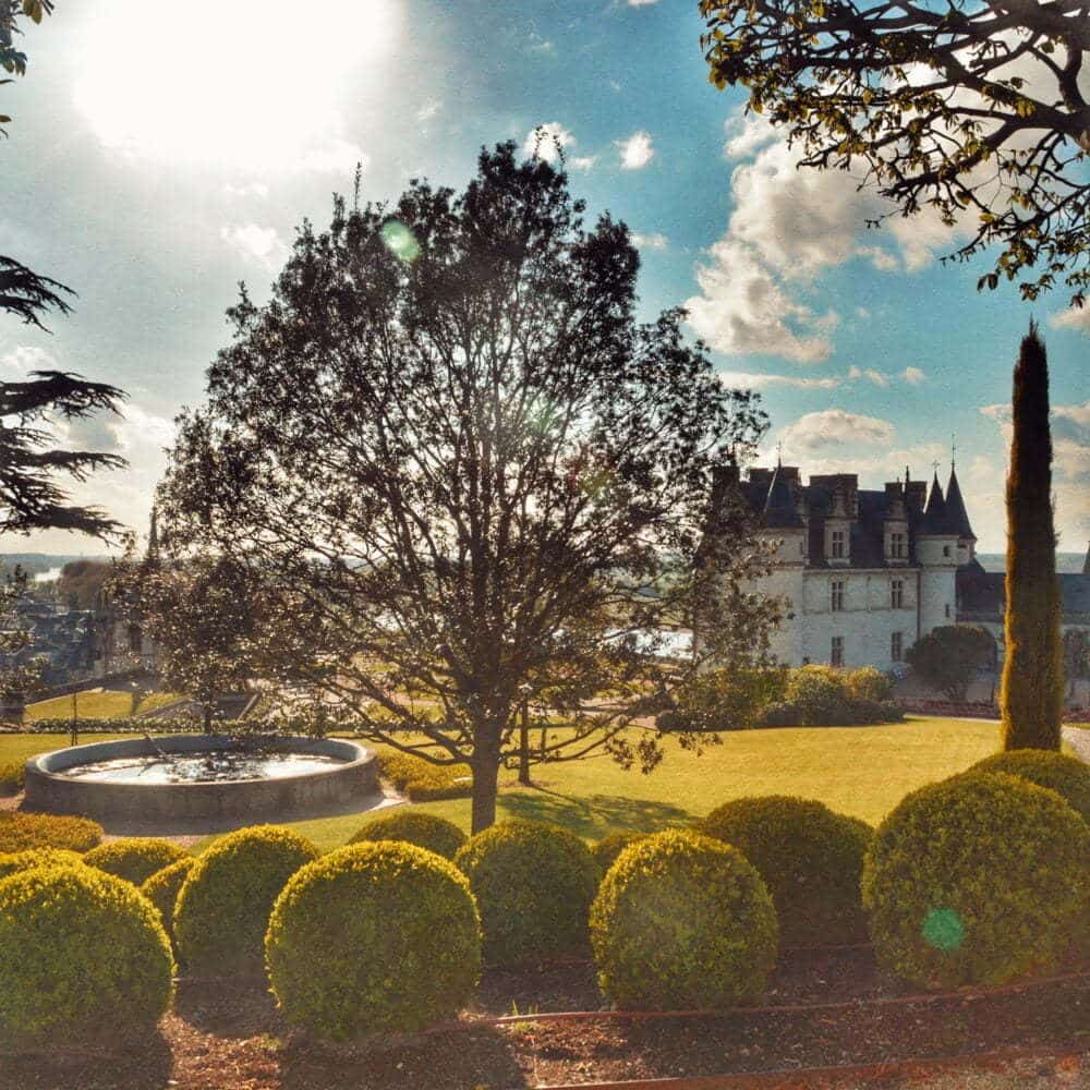 Francia castillos del Loira aquí el castillo de Amboise