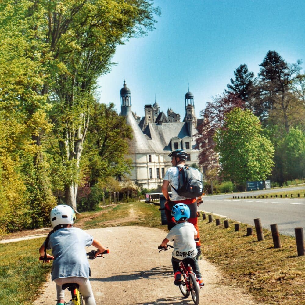 Castles of the Loire by motorhome with a stop at Château de Chambord