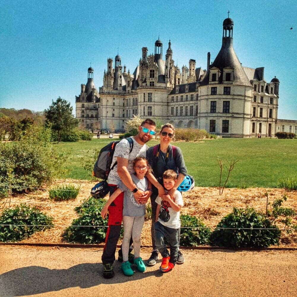 Castles of the Loire by motorhome with a stop at Château de Chambord