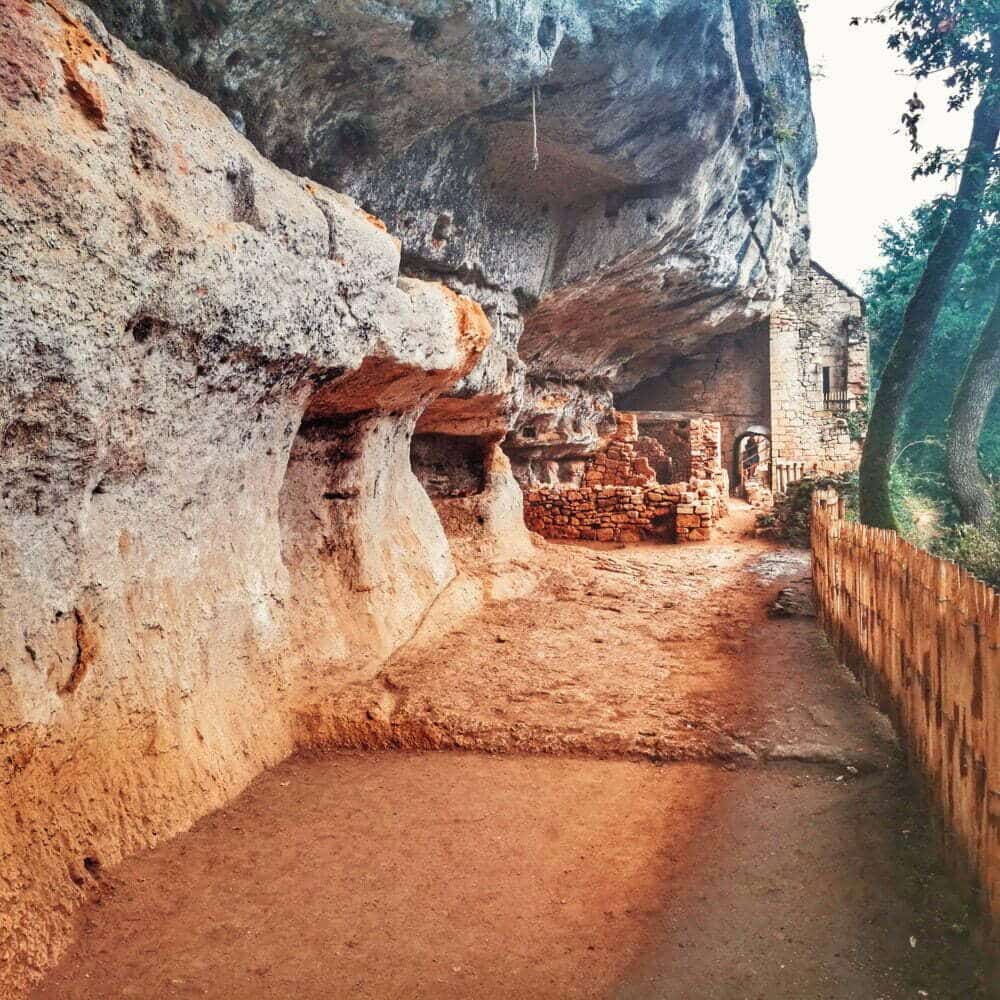 Dordogne-Tal Frankreich Abri de la Madeleine