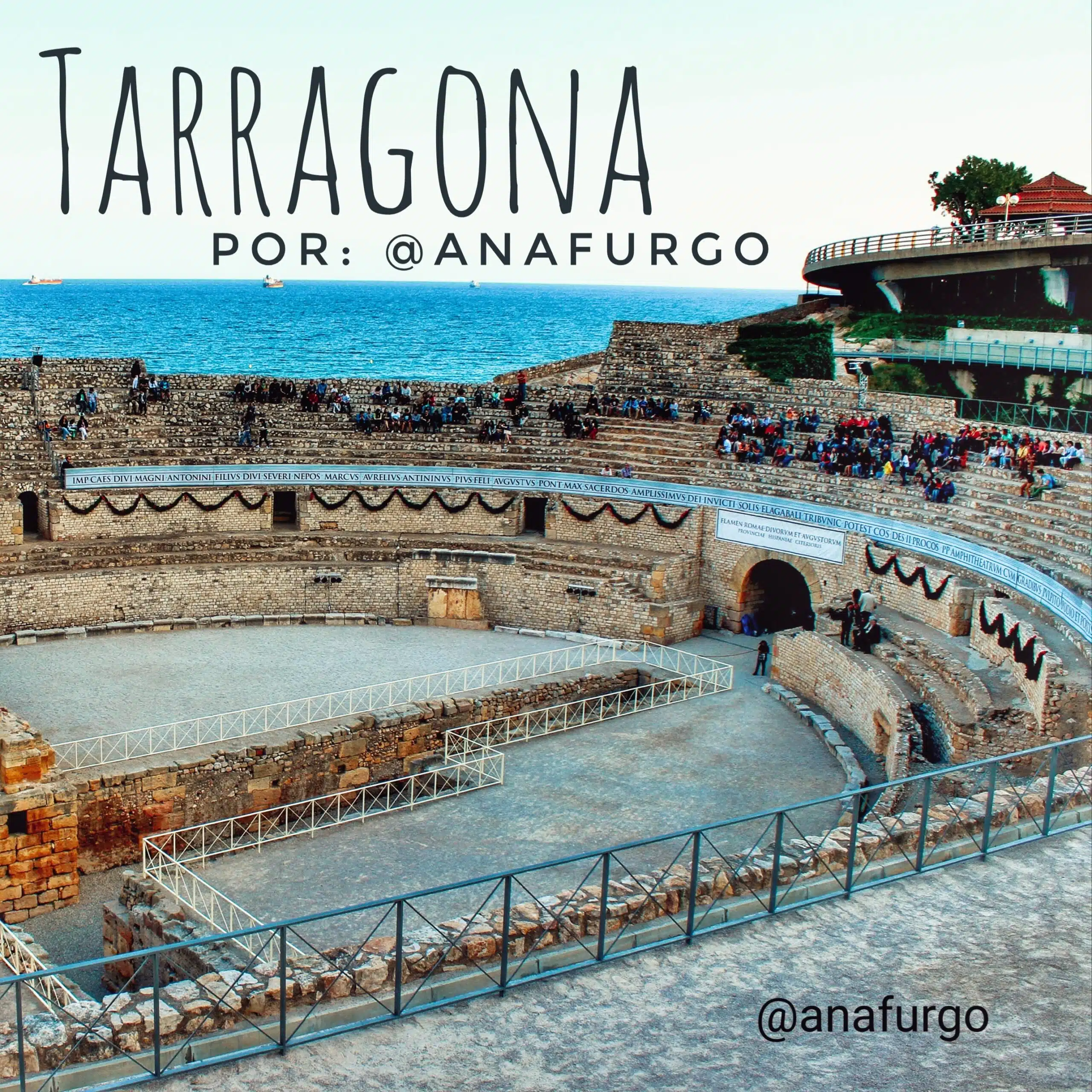 En ce moment, vous voyez Un itinéraire à travers Tarragone en camping-car ou en van entre un site du patrimoine mondial et des plages tranquilles par @anafurgo
