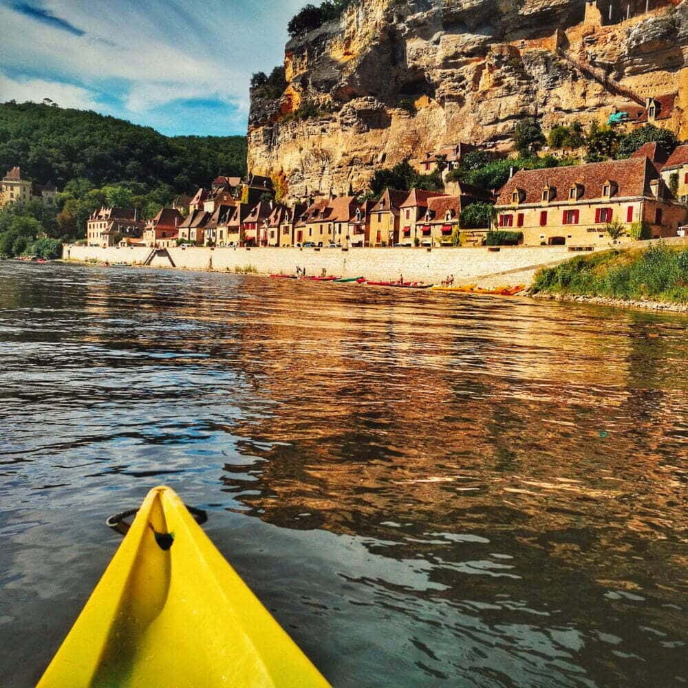 Perigord was zu sehen: Kanus - La Roque Gageac