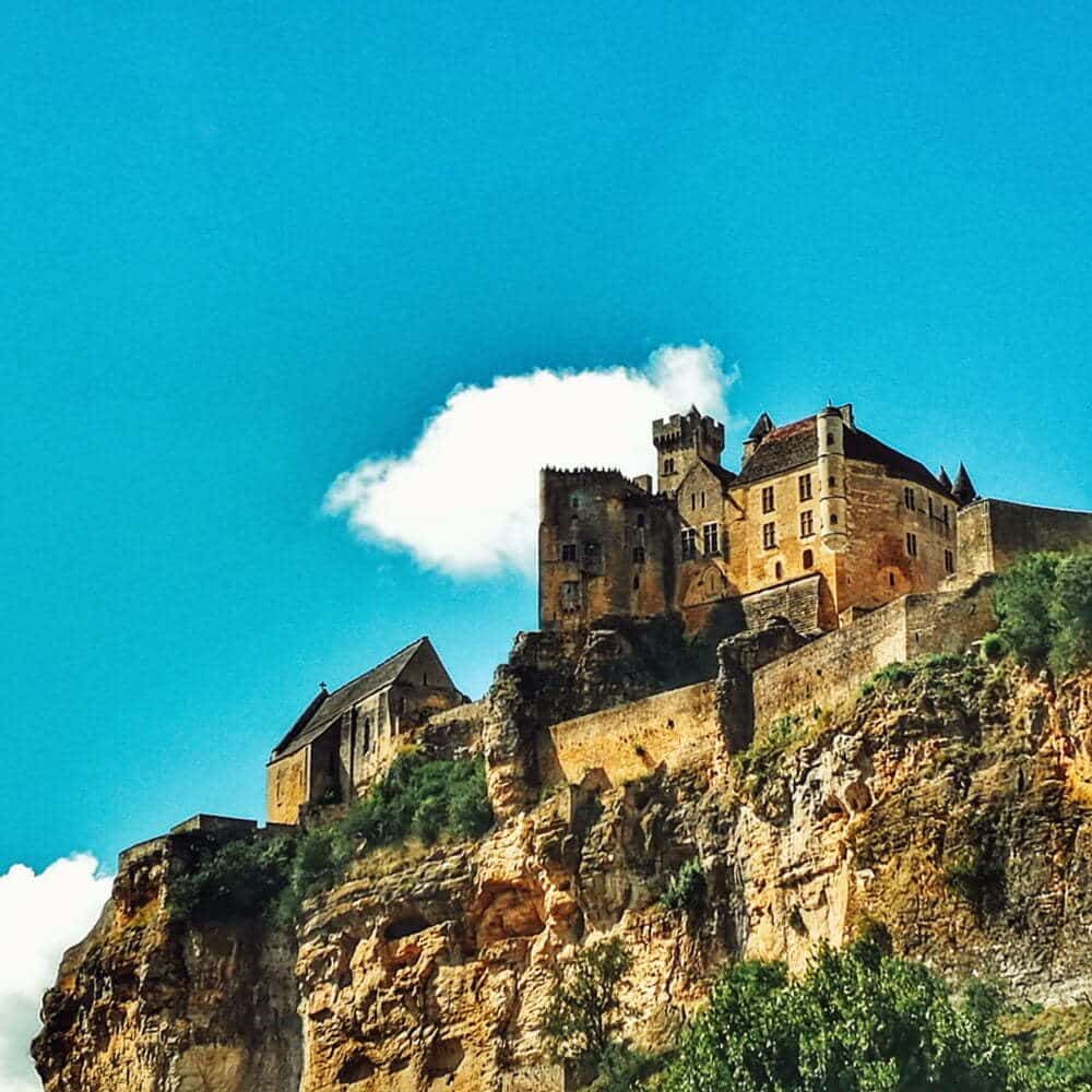 Dordogne Sehenswürdigkeiten und Perigord von Wohnmobil Beynac Castle