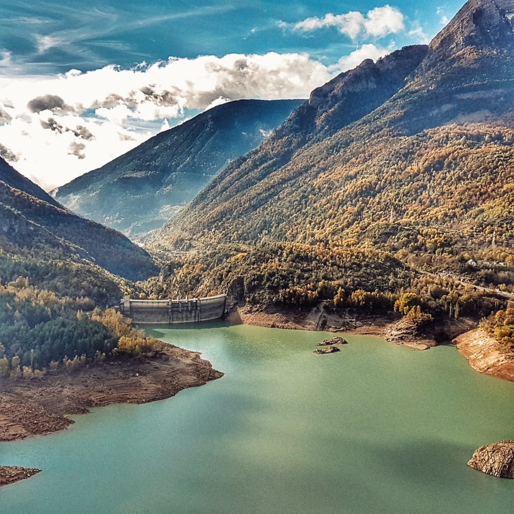 Ibon de Piedrafita de Jaca y tirolina de Valle de Tena, tirolina hoz de jaca