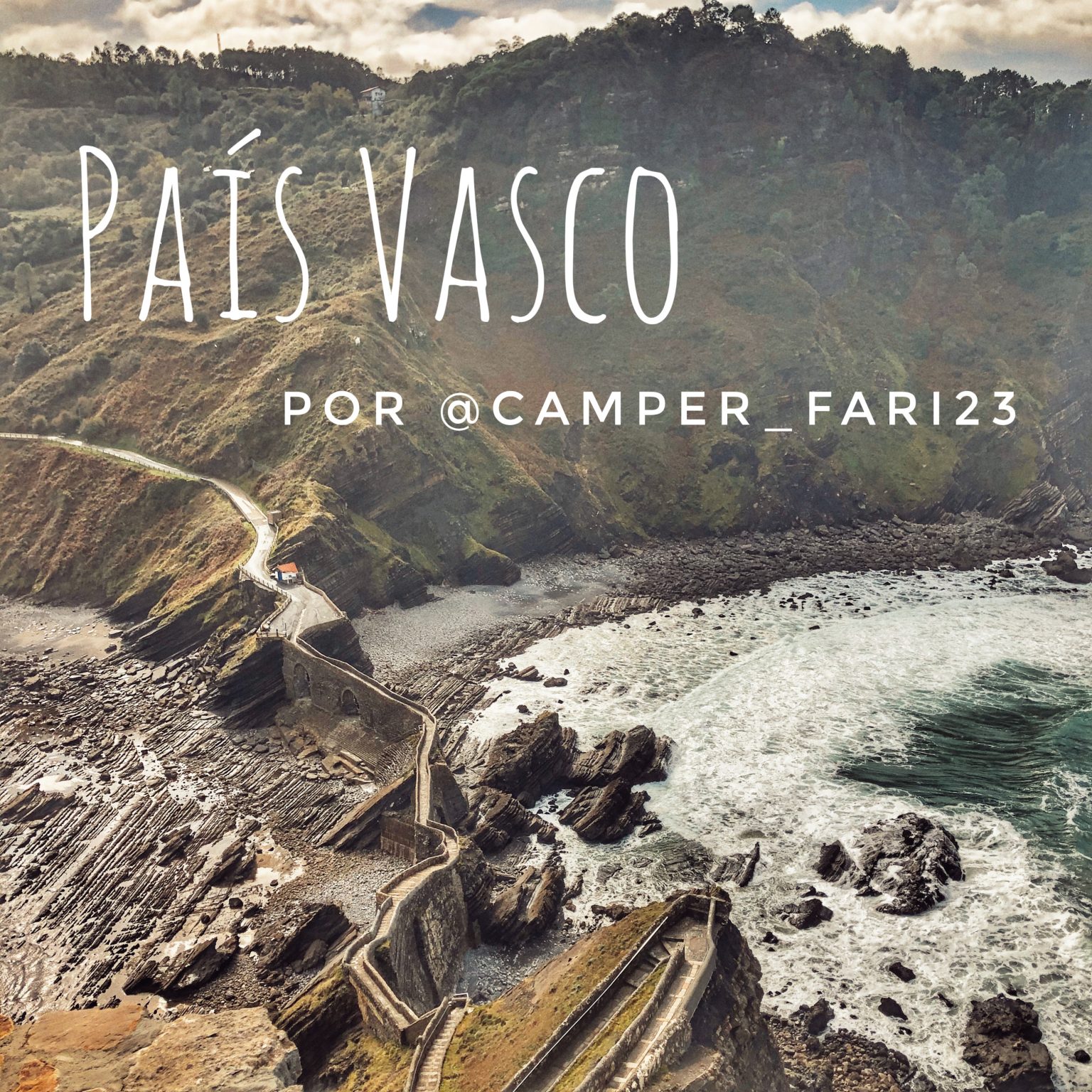 road trip camping car pays basque espagnol