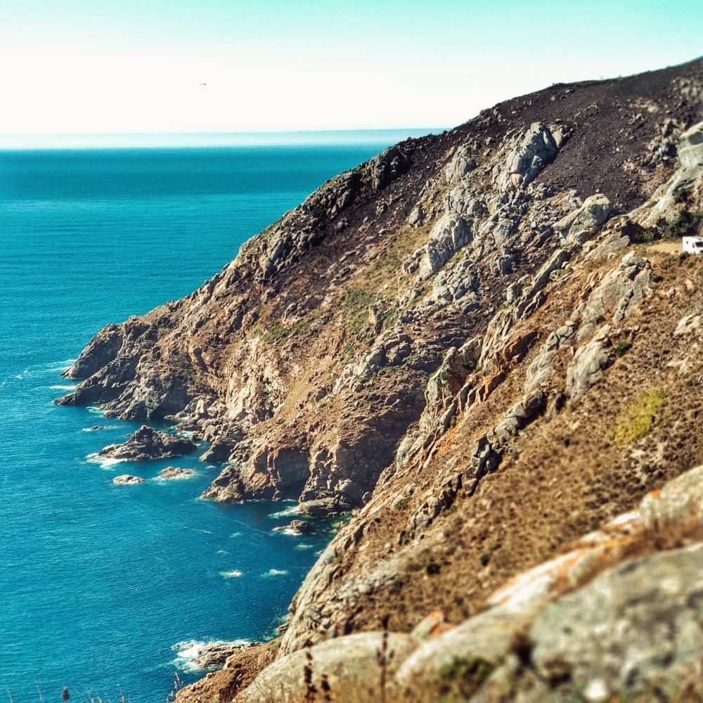 Percurso turístico pela Galiza em autocaravana