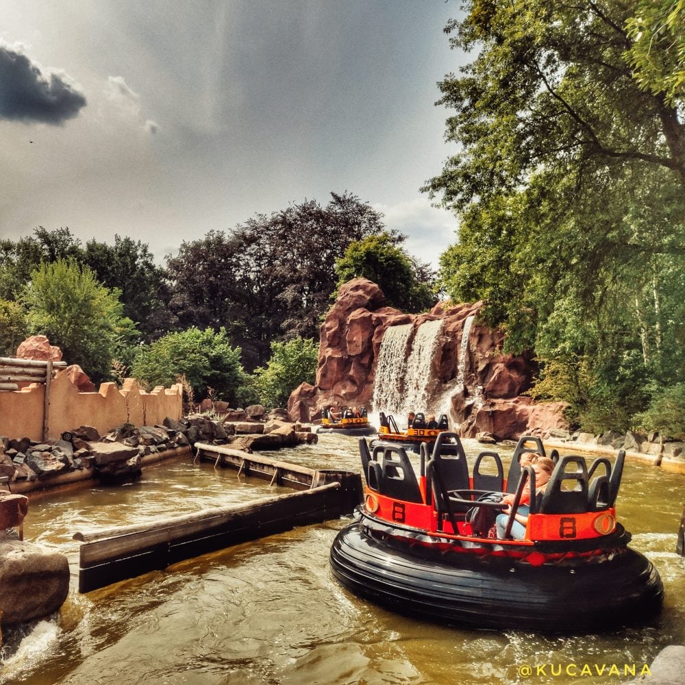 Efteling attractions of the oldest amusement park in Europe