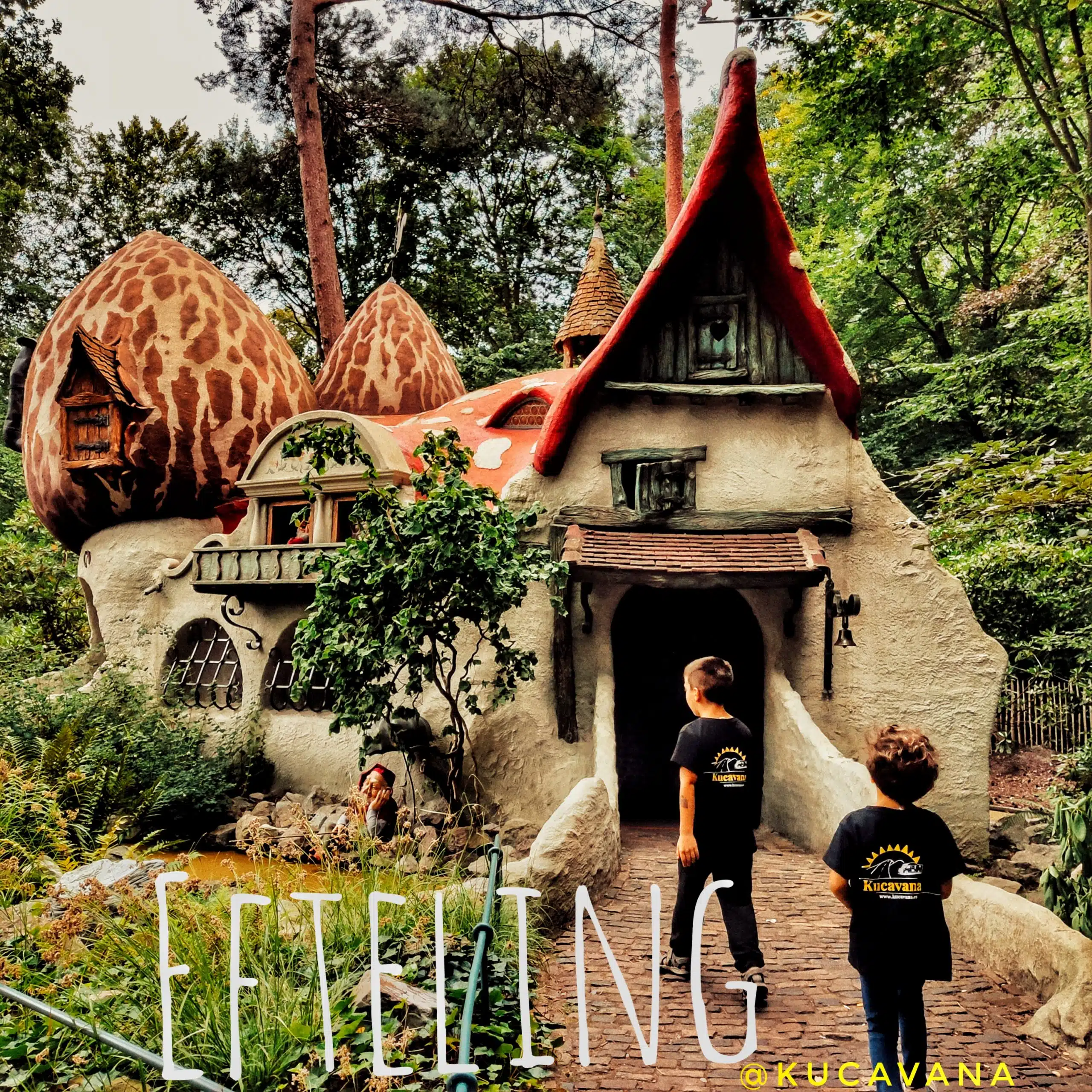 Right now you are looking at The best amusement park in Holland and the oldest in Europe: Efteling