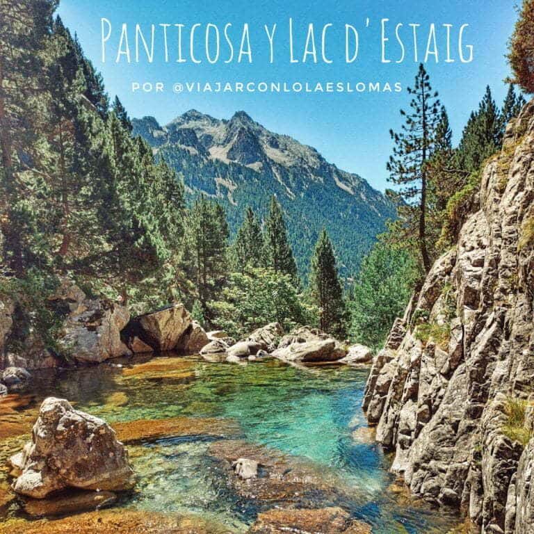 Panticosa mit dem Wohnmobil oder Wohnmobil und Lac d'Estaig mit dem Wohnmobil oder Wohnmobil