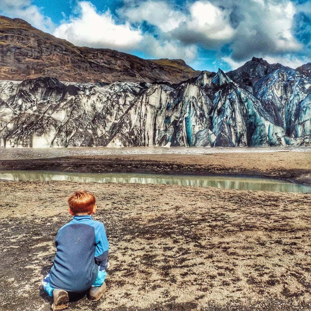 Iceland with children in camper