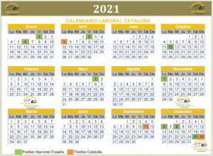 Lee más sobre el artículo Calendario laboral de Cataluña 2021 para planificar nuestras próximas vacaciones Post-Covid