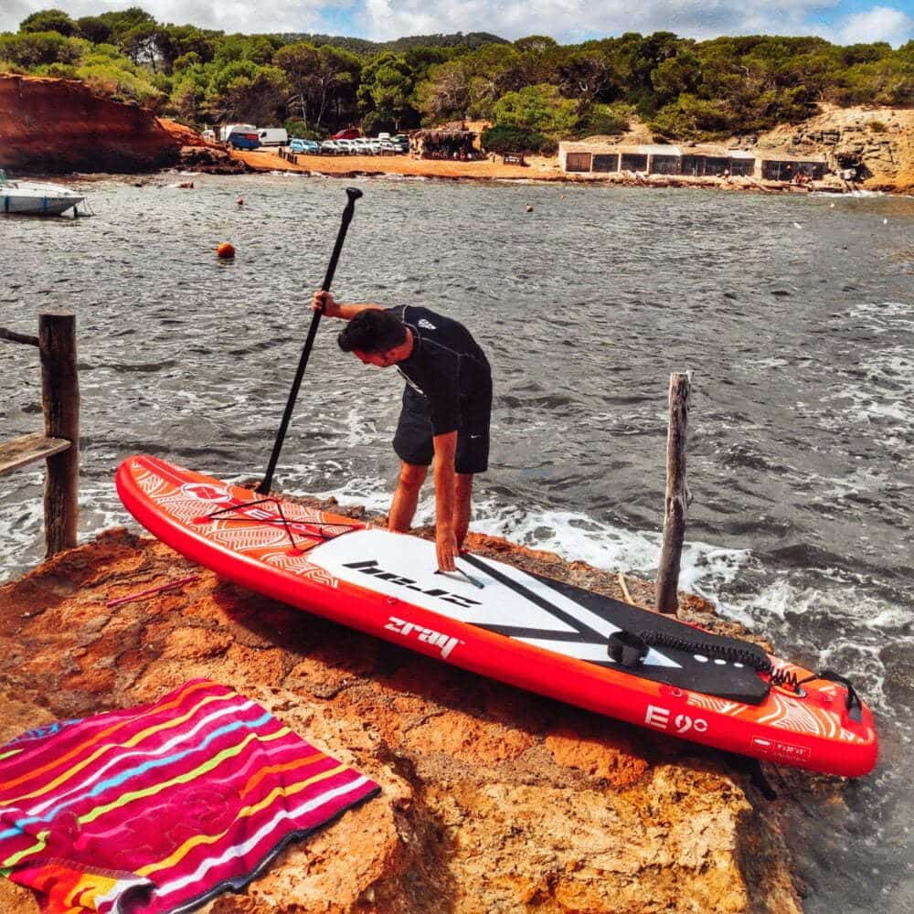 Paddle surf em Ibiza