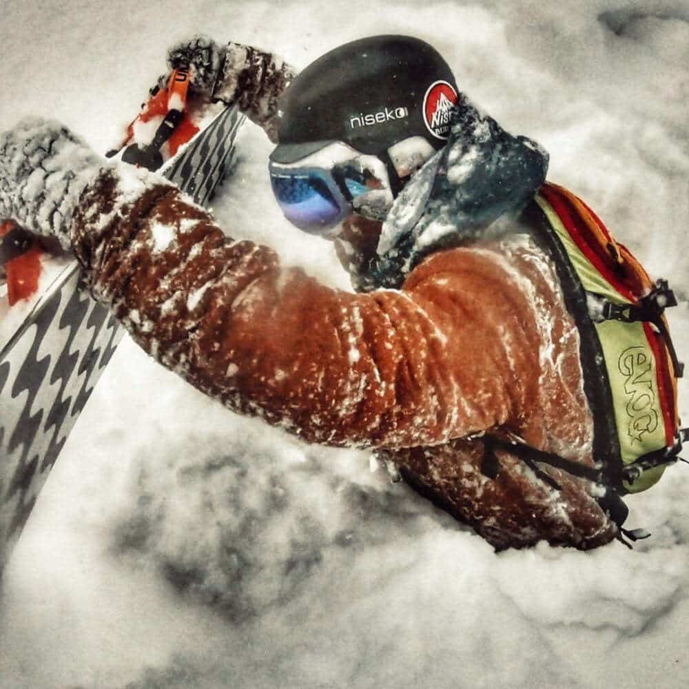 Skier au Japon en camping-car