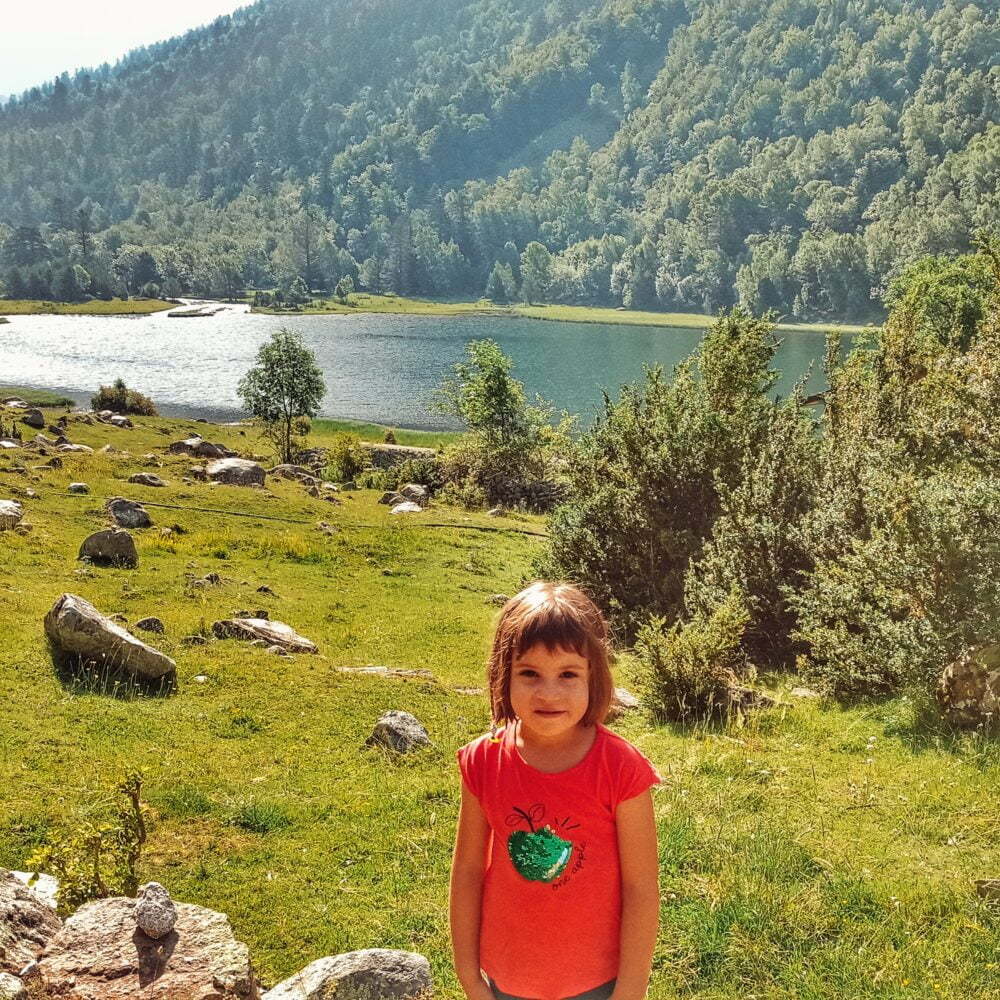 Vall de Boi con niños