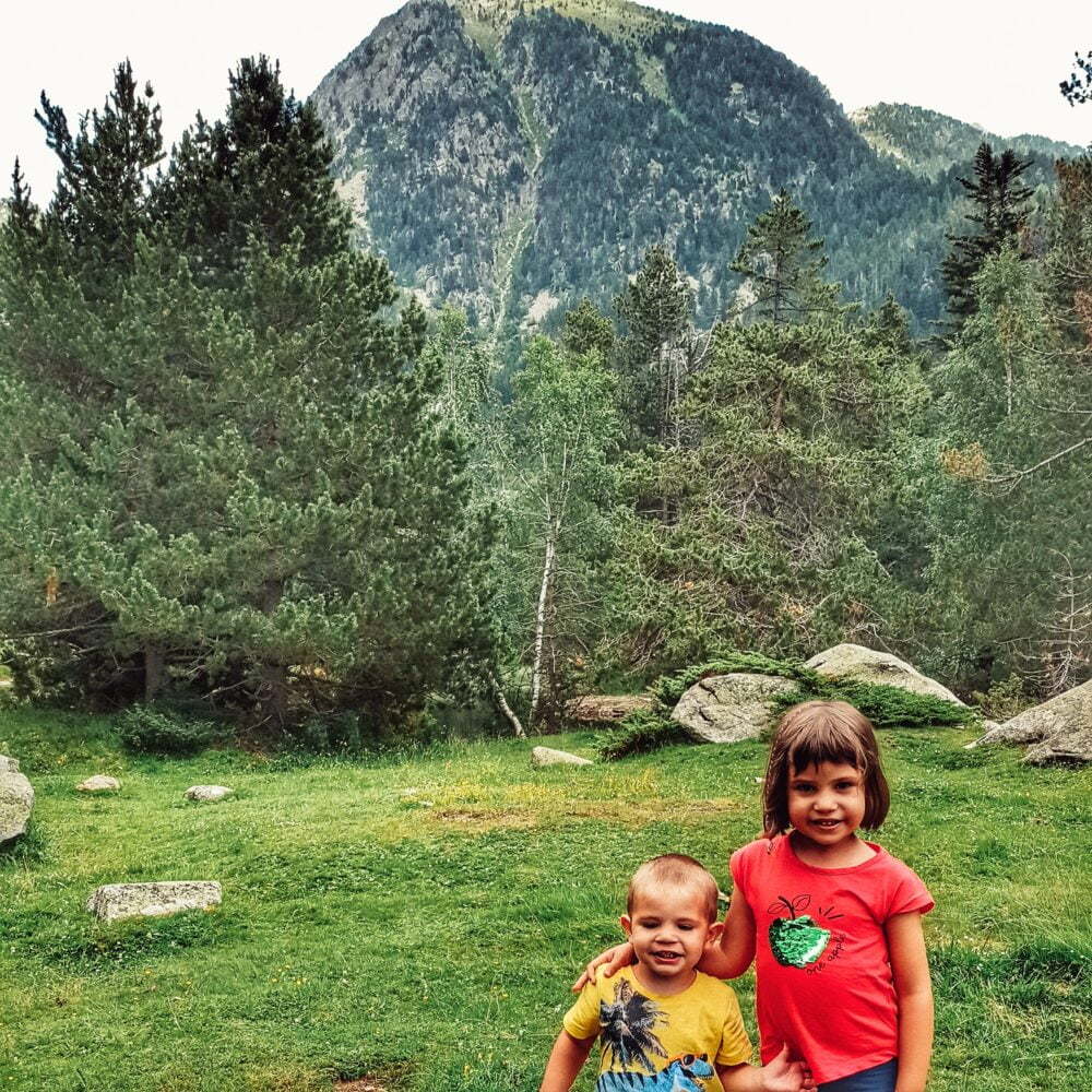 Vall de Boi mit Kindern