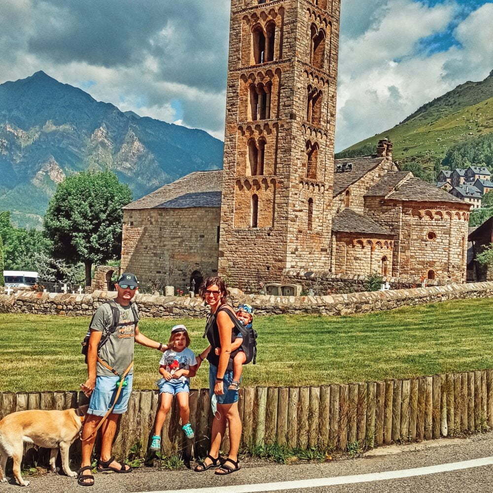 Vall de Boi con niños