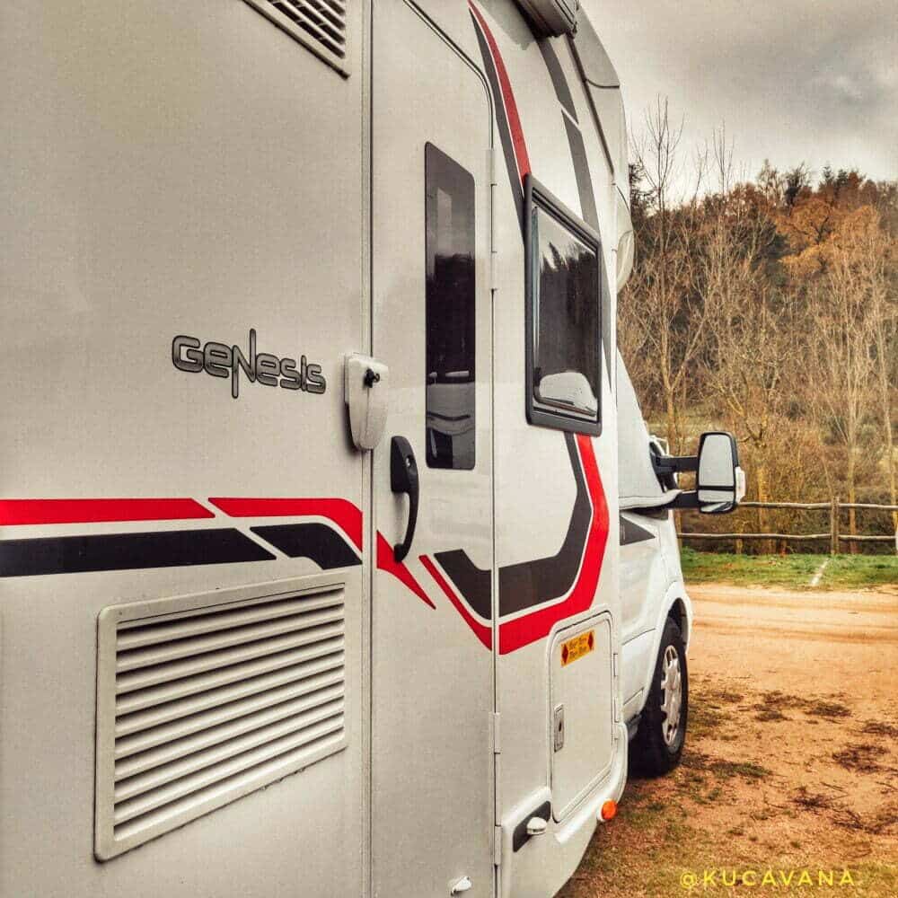 Àrea número 2 més recomanada pels autocaravanistes espanyols: àrea d'autocaravanes de Viladrau