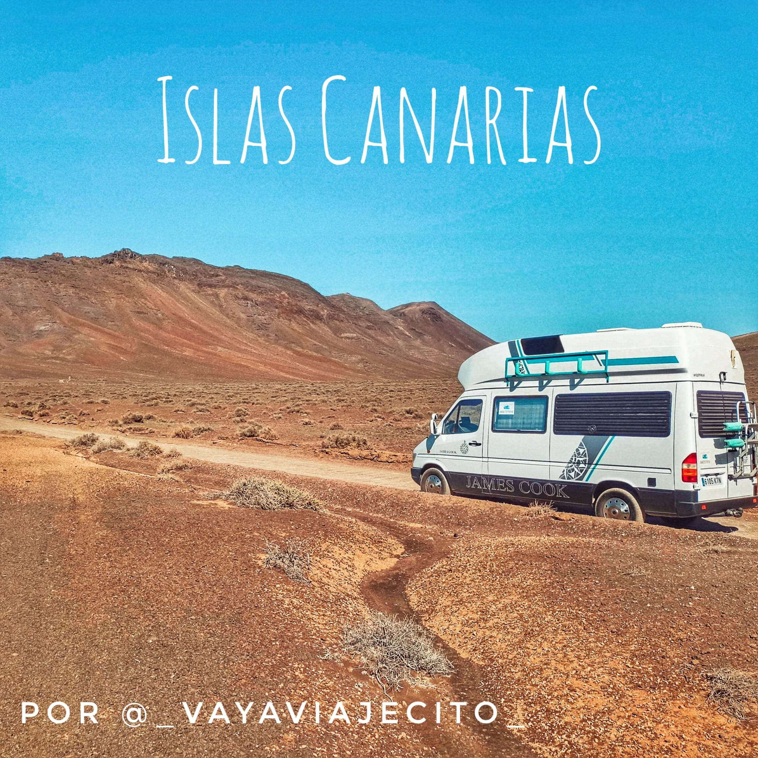 Read more about the article The Canary Islands by motorhome or camper on 4 of its islands by @_vayaviajecito_