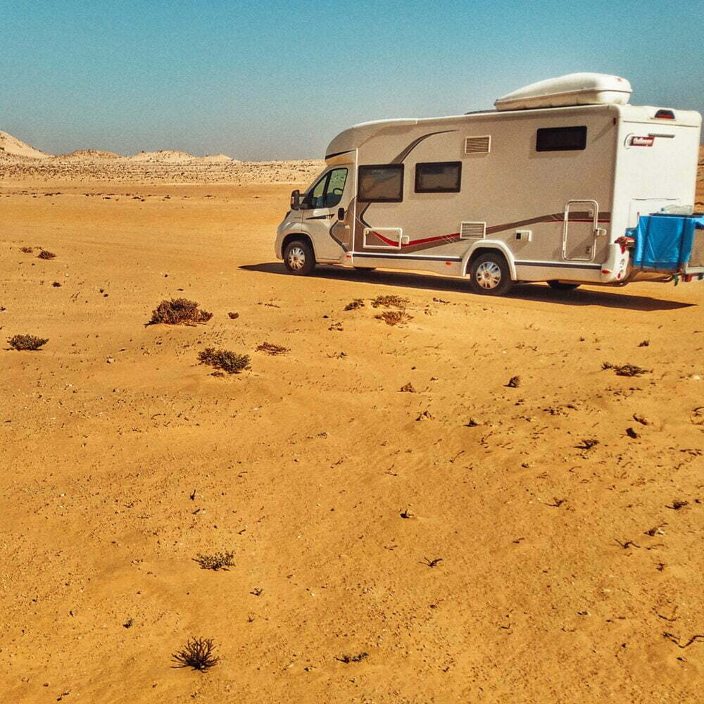 Sahara in camper