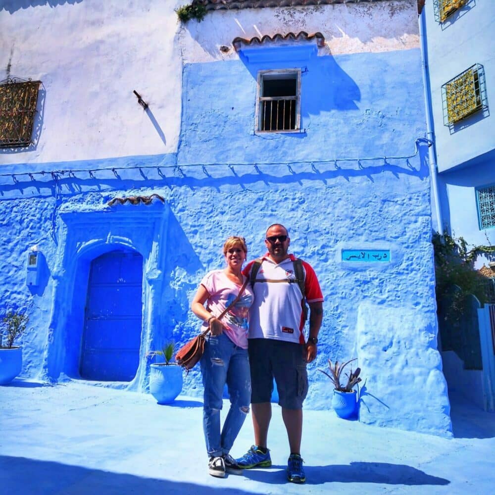 Chefchaouen en autocaravana.